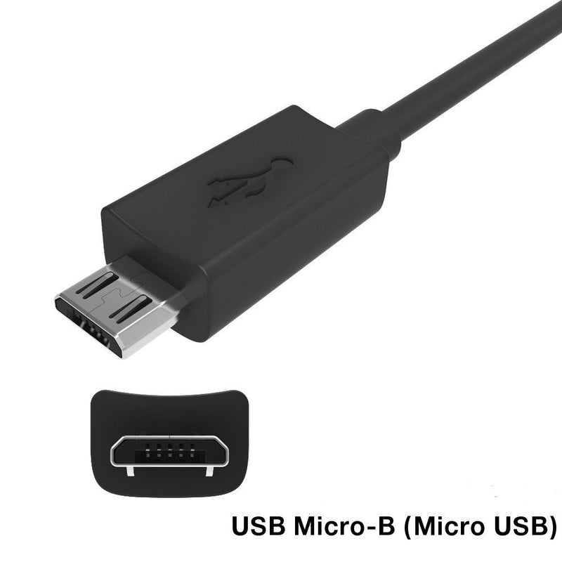  [AUSTRALIA] - Motorola Essentials [3-Pack] Micro-USB Data/Charging Cable Droid Turbo, Moto G3, G4, G5 Plus, G5S, G5S Plus, G6 Play [NOT G6 or G6 Plus] (Retail Box), 3.3 Foot, Black 1 m (3.3 ft) 3-Pack