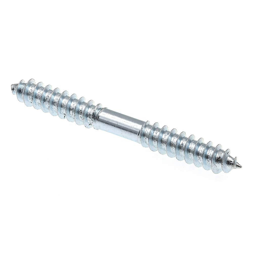  [AUSTRALIA] - Prime-Line 9047877 Dowel Screws, 5/16 inch X 3 inch, Plain Steel, (10-pack)