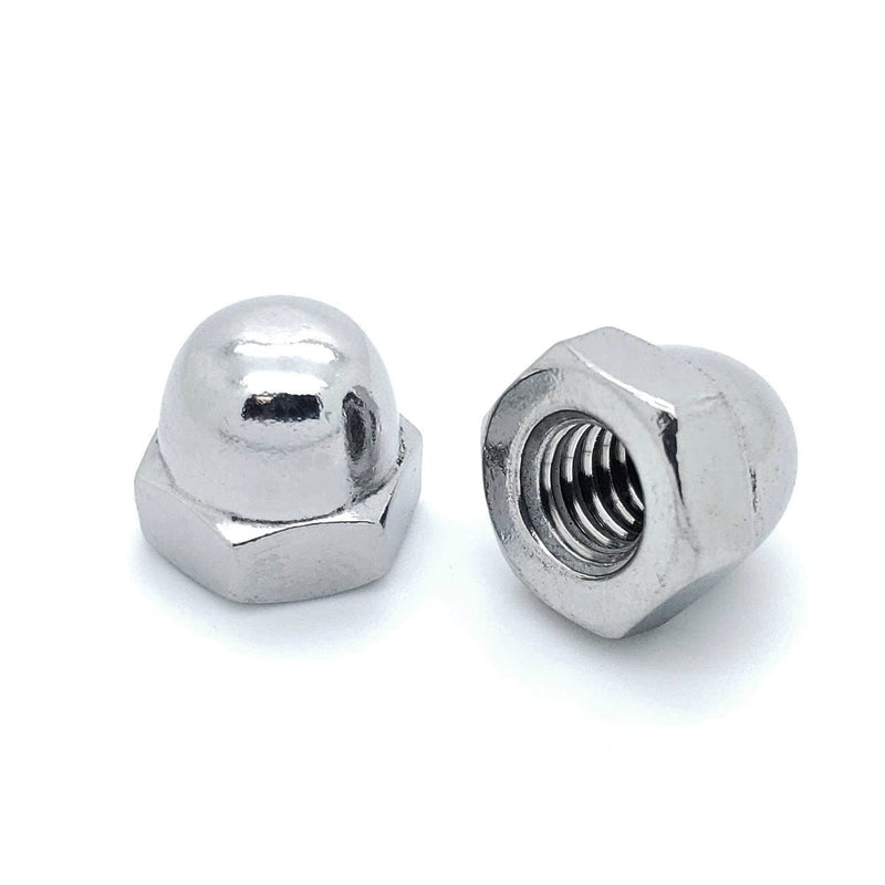  [AUSTRALIA] - 25 Qty #8-32 Stainless Steel Acorn Hex Cap Nuts (BCP590)