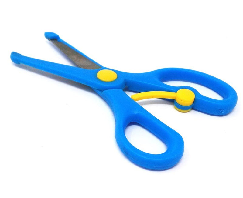  [AUSTRALIA] - Honbay 4pcs Artwork Safety Anti-pinch Kids Scissors Cutting Tools Paper Craft Supplies