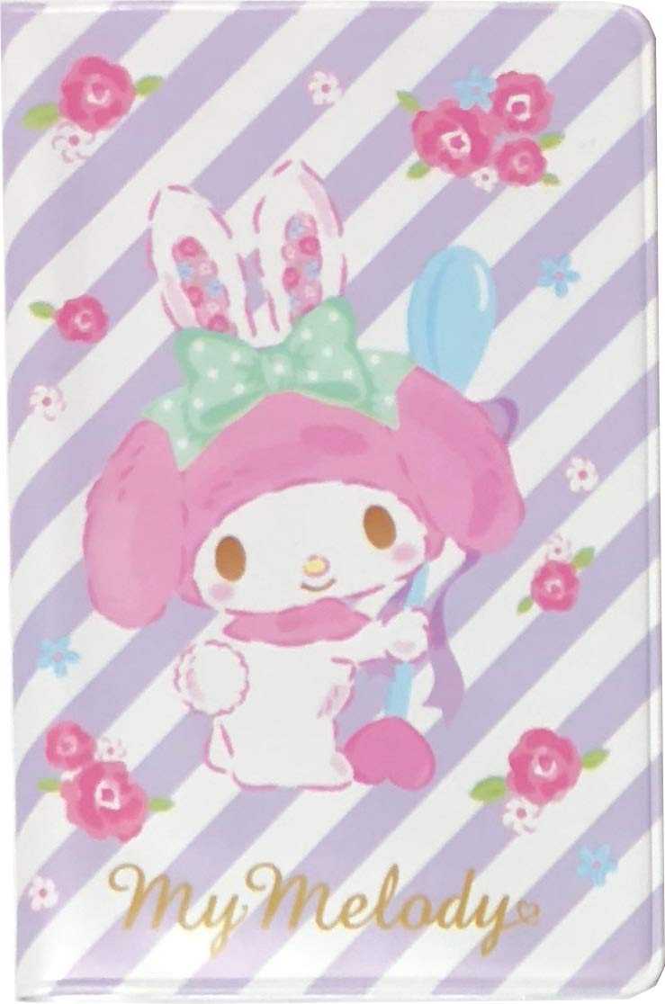  [AUSTRALIA] - Sanrio Hello Kitty My Melody Card File Case 8 Pocket 16 Sheets Storage (Rabbit Ears)