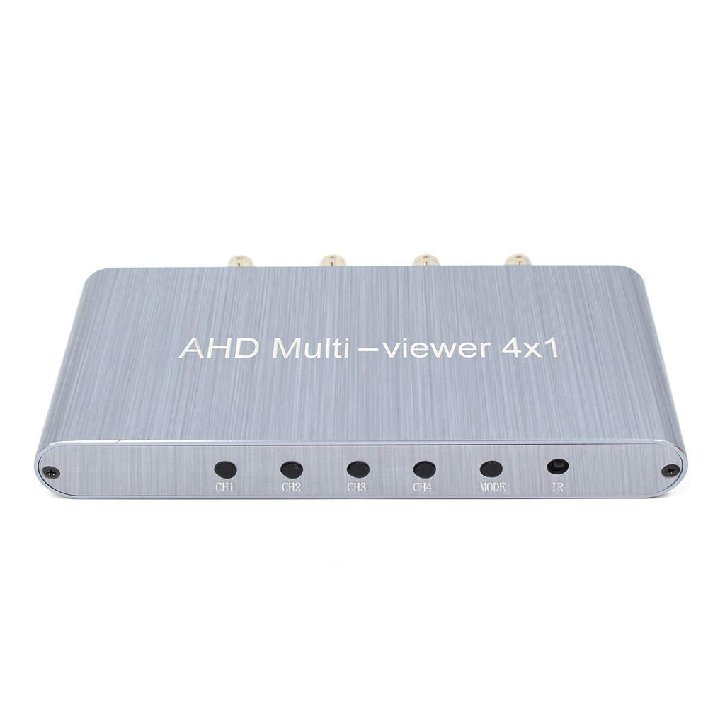  [AUSTRALIA] - AHD 4x1 Multi-viewer AHD Switcher 4 in 1 Out 1080P HDMI Quad Screen Real Time Multiviewer Support Two Models Switching