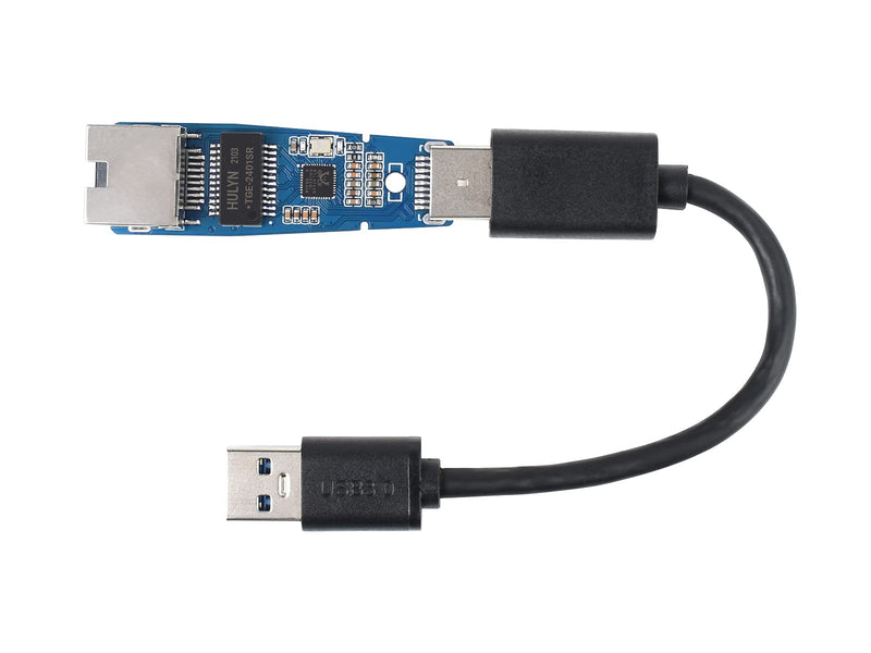  [AUSTRALIA] - waveshare USB 3.2 Gen1 to Gigabit Ethernet Converter,USB 3.2 to Ethernet Internet Adapter 10/100/1000Mbps Network Compatible with Raspberry Pi CM4,Jetson Nano,PC,Win7/8/8.1/10, Mac, Linux,Android