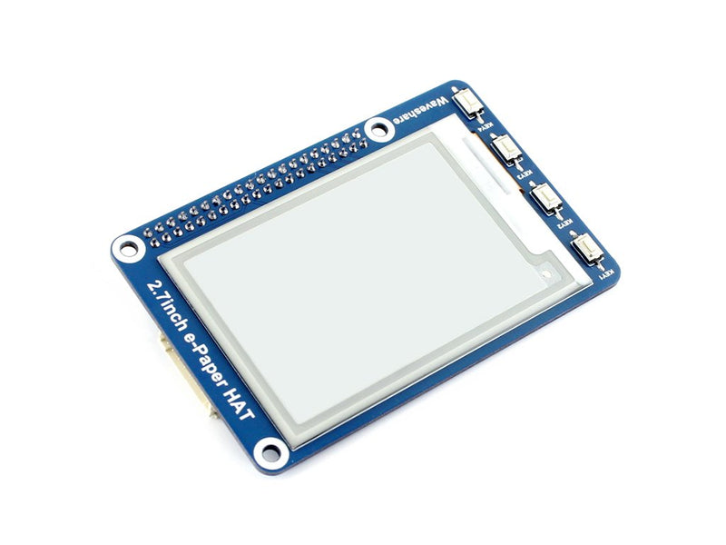  [AUSTRALIA] - 2.7inch E-Ink Display HAT E-Paper Screen LCD Module 264x176 Resolution SPI Interface with Embedded Controller for Raspberry Pi/Arduino/STM32/Jetson Nano 2.7inch E-Ink Display HAT