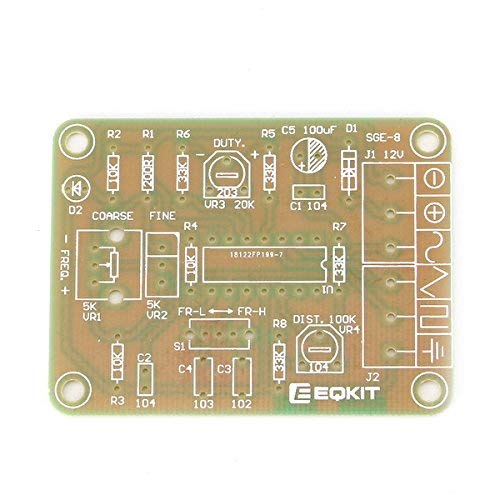  [AUSTRALIA] - Hailege 2pcs ICL8038 Monolithic Function Signal Generator Module DIY Kit Sine Square Triangle ICL8038 Signal Generator DIY Suite for Students Electronics Learning Classes