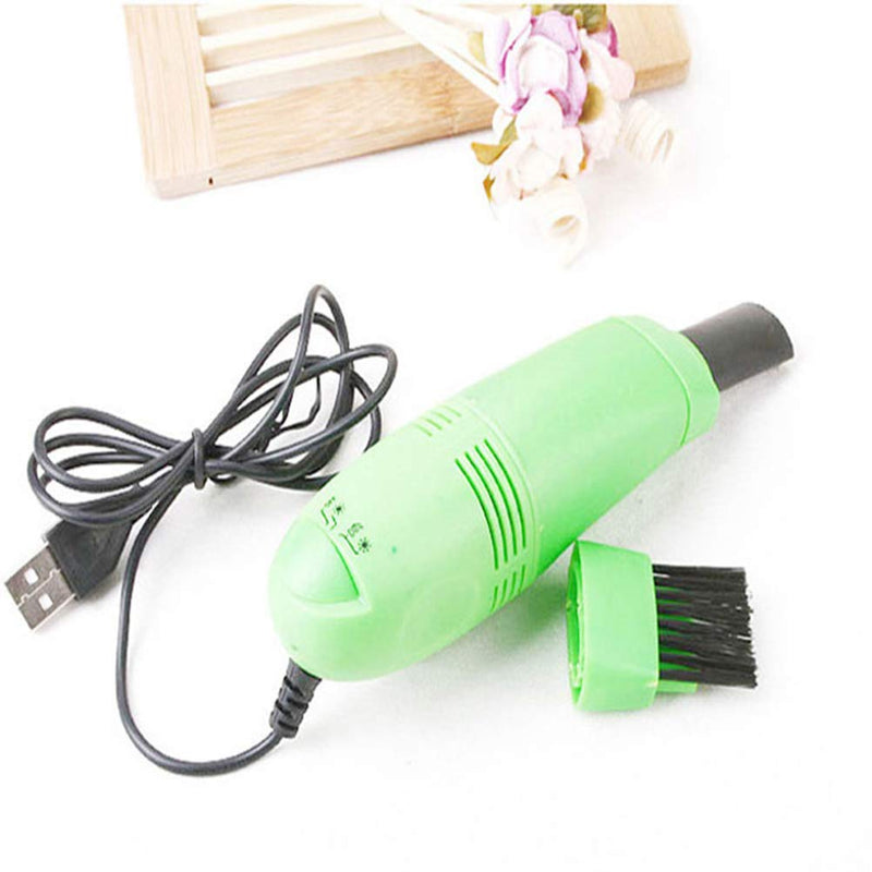  [AUSTRALIA] - NUOBESTY Mini USB Vacuum Cleaner Keyboard Computer Cleaner for Car or Home (Random Color)