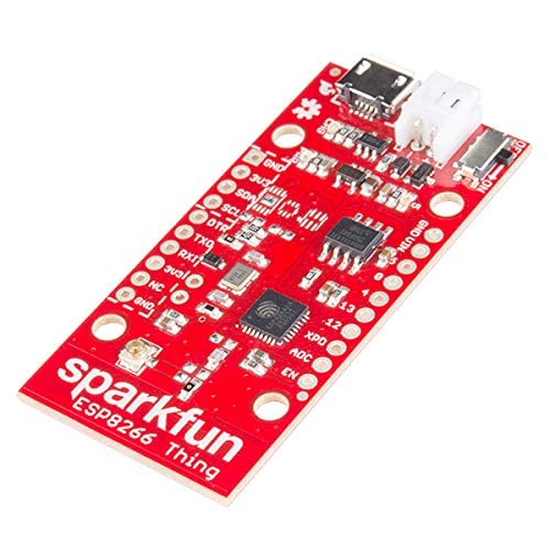  [AUSTRALIA] - SparkFun ESP8266 Thing Starter Kit for Internet of Things WiFi Development Includes headers jumper wires breadboard Serial breakout Mico-B USB Cable and LEDs Use to Start a Project or Learn IoT