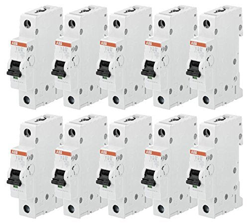 [AUSTRALIA] - ABB circuit breaker pack of 10 B 16A, 1-pole, 6 KA (10)