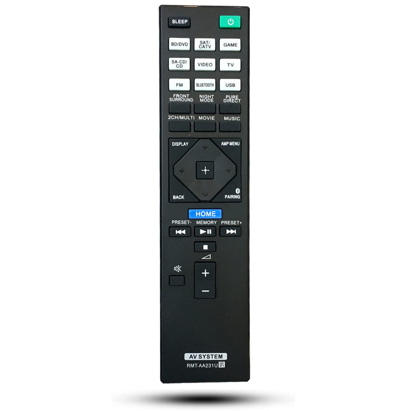  [AUSTRALIA] - Kassionel General Replaced Remote Control Fit for STR-DN1070 RMT-AA230U RMT-AA320U STR-DN1080 RMT-AA231U for Sony AV Receiver