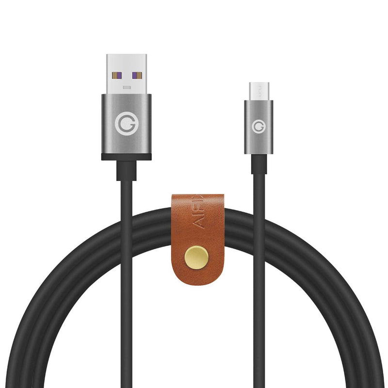  [AUSTRALIA] - Geekria Charging Cable Replacement for LG HBS F110 HBS A100 HBS 920 HBS 910 Bose QC30 Jabra Halo Smart Elite Evolve JBL UA Flex Reflect Everest Charging Cord Micro USB Charger Cable (4FT Black)