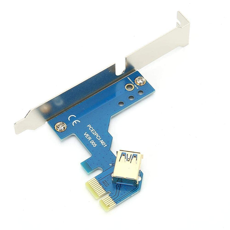  [AUSTRALIA] - Eboxer PCI Express Network Card PCI E PCI X2 Adapter Card Set Parallel Port Network Card with USB3.0 Data Cable, PCI E × 1 × 4 × 8 × 16 Adapter Converter for Desktop PC