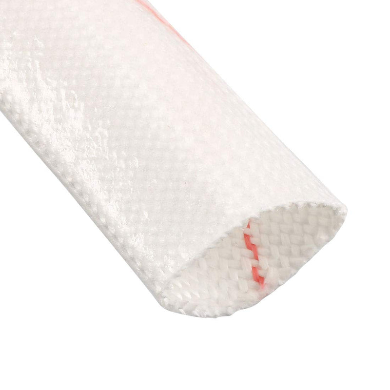  [AUSTRALIA] - uxcell Insulation Braided Sleeve, 3.3Ft-20mm Polyethylene Resin Fiberglass Sleeve