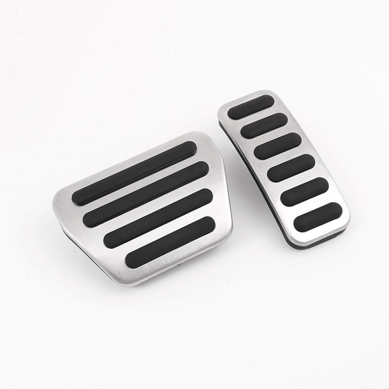  [AUSTRALIA] - YIWANG Stainless Steel Car Pedals Automatic Brake Pedal Accelerator 2Pcs for Land Rover Range Rover Sport,for Discovery 5,for Range Rover Vogue Pedal Set