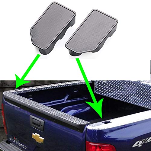  [AUSTRALIA] - TTCR-II for 2014-2018 Chevy Silverado GMC Sierra Bed Rail Hole Cover Caps (2 Packs) (for 2014-2018 Chevy Silverado/GMC Sierra) For 2014-2018 Chevy Silverado/GMC Sierra