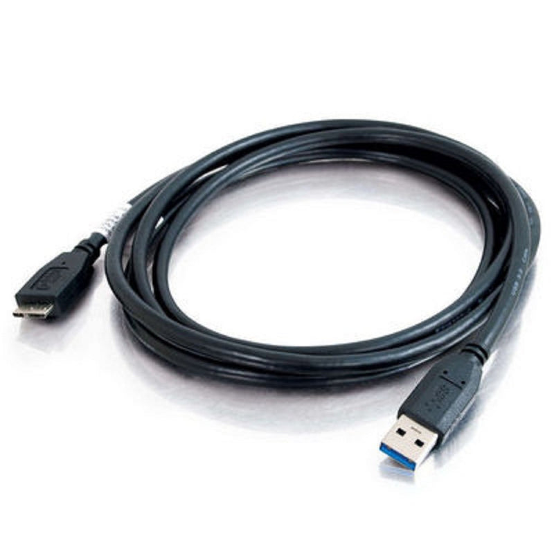 C2G USB Cable, USB 3.0 Cable, USB A to Mirco USB B Cable, 3.28 Feet (1 Meter), Black, Cables to Go 54176 USB A Male to Micro B Male 3.3 Feet - LeoForward Australia