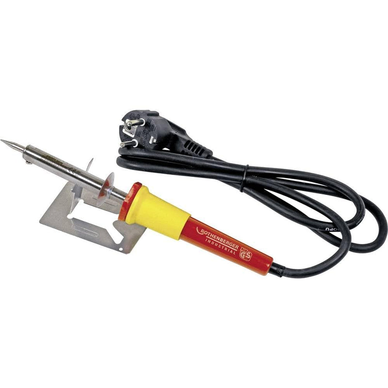  [AUSTRALIA] - ROTHENBERGER Industrial soldering iron professional 60 W up to 470° C., extra soldering tip red/yellow, 35953