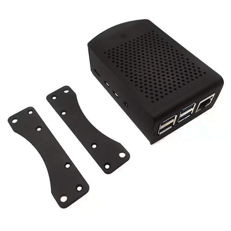  [AUSTRALIA] - Aluminum Case with Heatsink Compatible for Raspberry Pi 4 Model B (Not Include Raspberry Pi Board)