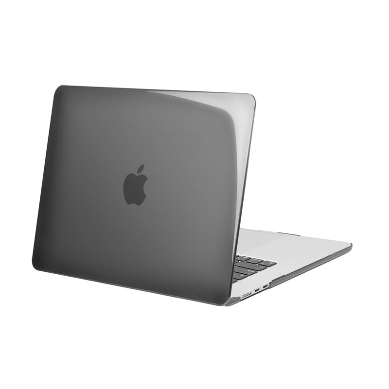  [AUSTRALIA] - MOSISO Compatible with MacBook Air 15 inch Case 2023 Release A2941 M2 Chip with Liquid Retina Display & Touch ID, Protective Plastic Hard Shell Case Cover, Smoke Black