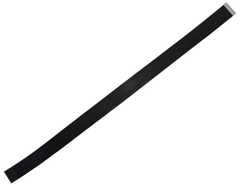  [AUSTRALIA] - A1 FFCs - Flex Ribbon Extension Cable for Raspberry Pi Camera - Black 2m / 6.56ft Long 1 Cable Black 2 m / 6.56 ft