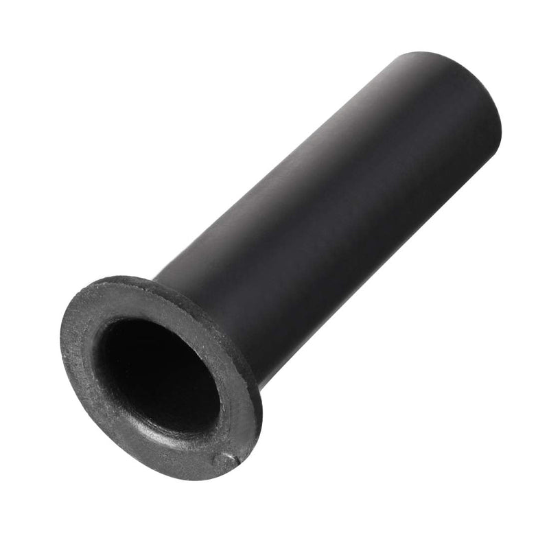  [AUSTRALIA] - uxcell 15 Pcs PVC Strain Relief Cord Boot Protector Cable Sleeve Hose 54mm Long Black