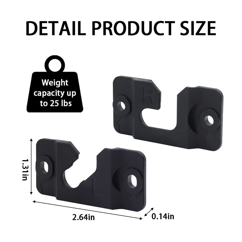  [AUSTRALIA] - Tendodo 1 Pair of Soundbar Wall Mounting Bracket AH96-03064A for Samsung HWJ470 HW-J470 HW-J470/ZA HW-J470/ZP HWJ650 HW-J650 HW-J650/ZA HWJ651 HW-J651 HW-J651/ZA Soundar