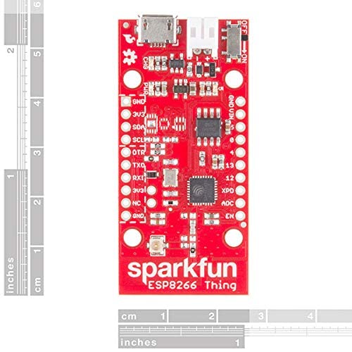  [AUSTRALIA] - SparkFun ESP8266 Thing Starter Kit for Internet of Things WiFi Development Includes headers jumper wires breadboard Serial breakout Mico-B USB Cable and LEDs Use to Start a Project or Learn IoT