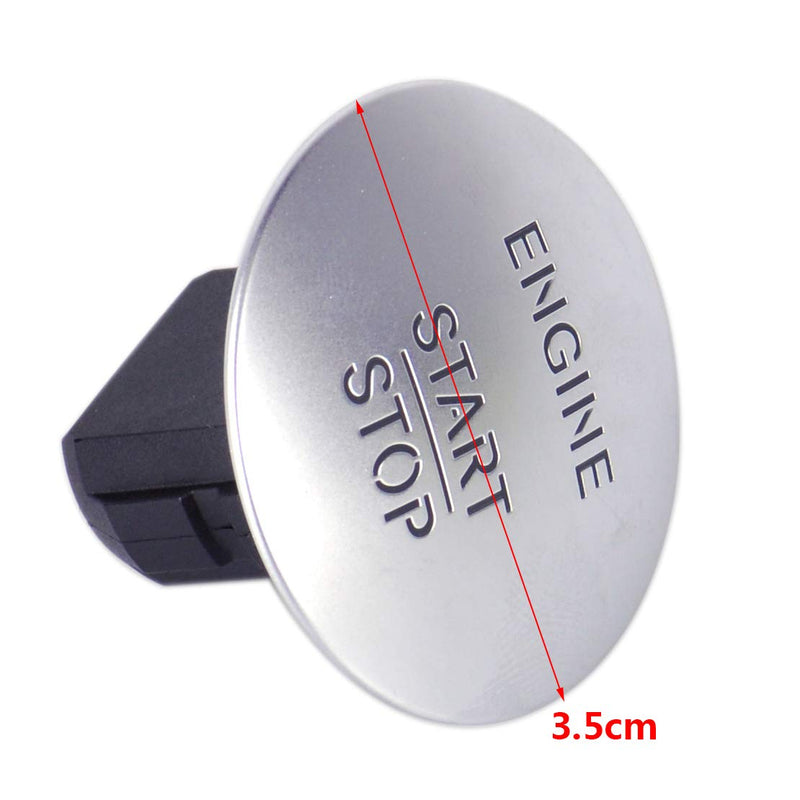 ConPus Keyless Go Start Button Push to Start Button Engine Ignition Switch 2215450714 for Mercedes-Benz C250 C300 CL550 CLA250 CLS350 E350 GL350 GL450 GLA250 GLE350 GLK250 GLK350 ML350 S550 SL500 - LeoForward Australia