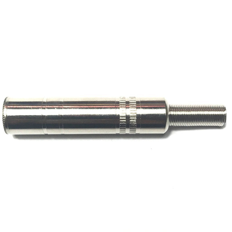  [AUSTRALIA] - CESS 1/4 Inch TS Female Jack -1/4" Cable Connector for Microphone and Guitar - 6.35mm Mono Socket (4 Pack)