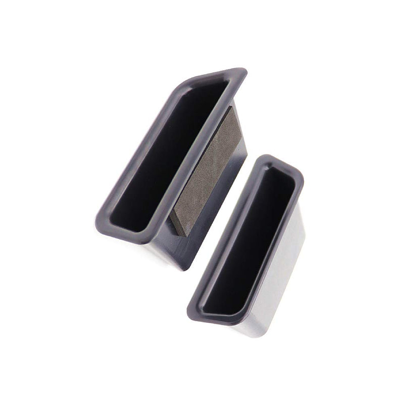  [AUSTRALIA] - Icarman Front Row Doorside Handle Storage Box Phone Container for Ford Mustang 2015 2016 2017 2018 2019 2020(2pcs)