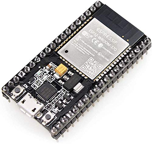  [AUSTRALIA] - HiLetgo ESP-WROOM-32 ESP32 ESP-32S Development Board 2.4GHz Dual-Mode WiFi + Bluetooth Dual Cores Microcontroller Processor Integrated with Antenna RF AMP Filter AP STA for Arduino IDE