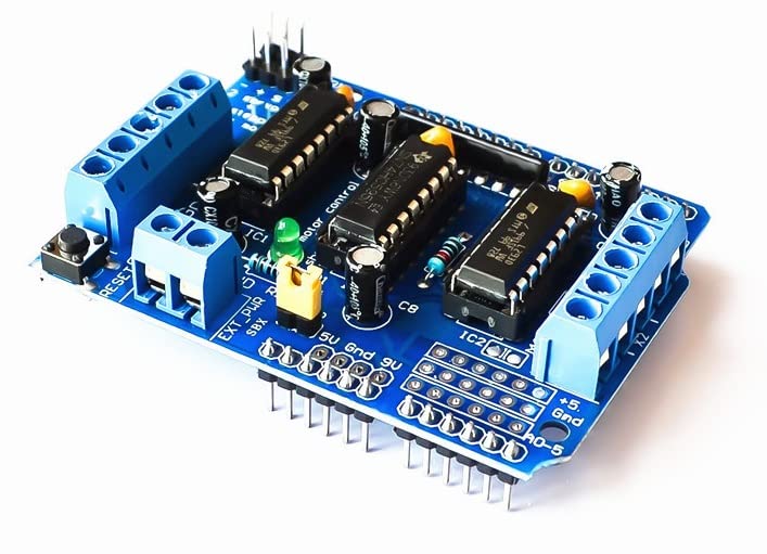  [AUSTRALIA] - L293D DC Motor Drive Shield Expansion Board Compatible with Duemilanove R3 AVR