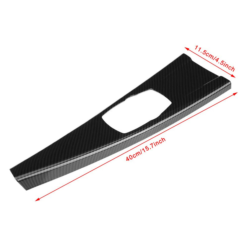  [AUSTRALIA] - Suuonee Multimedia Panel Cover, Carbon Fiber ABS Interior Multimedia Panel Cover Trim Fir For 3 Series F30 F34 4 Series F33 F36