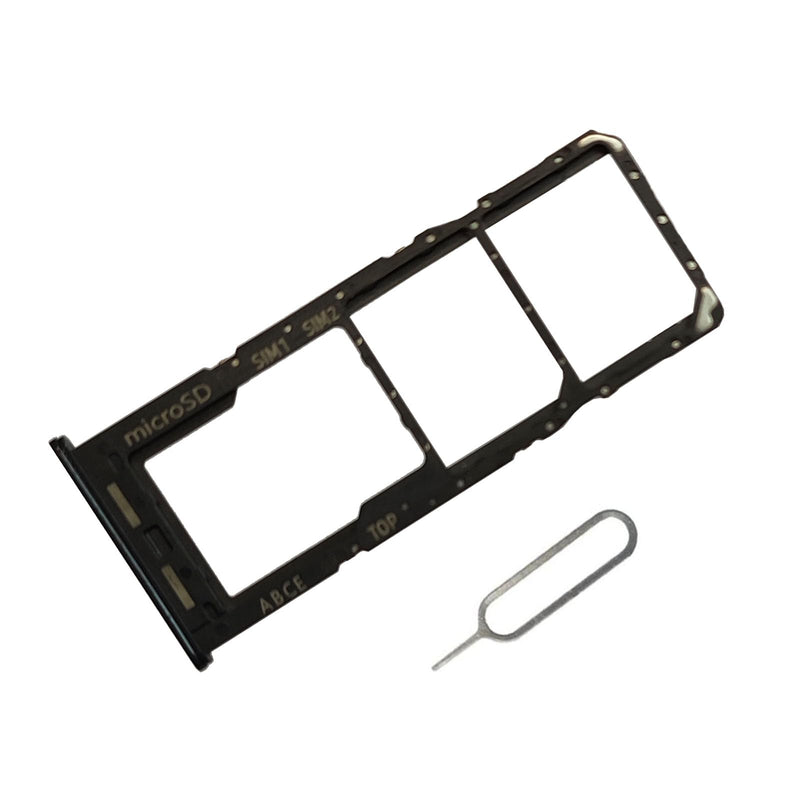  [AUSTRALIA] - Galaxy A23 (4G) Replacement Dual SIM Card Tray Holder Parts for Samsung Galaxy A23 (4G) SM-A235F SM-A235M 6.6 Inches (Black Color)