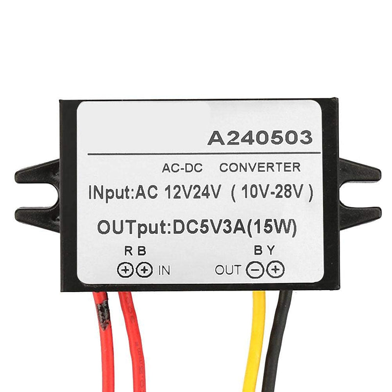  [AUSTRALIA] - AC 12V / 24V to DC 5V step-down converter AC-DC step-down power supply module (3A)