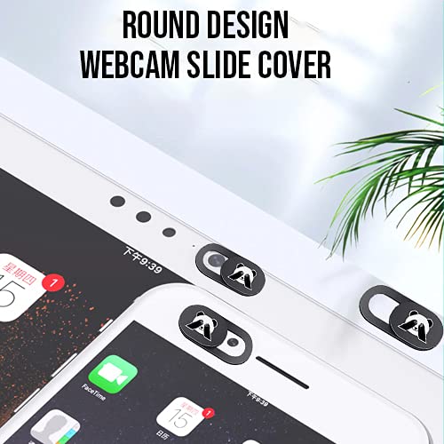 Webcam Cover, Laptop Camera Cover Slide for Desktop, Pc, Tablet, Phone, Fits Most ipad, iPhone, MacBook pro, Mac Air, Surface Pro – Ultra Thin 0.7mm Computer Camera Cover - Cute Panda Covers (3 Pack) - LeoForward Australia