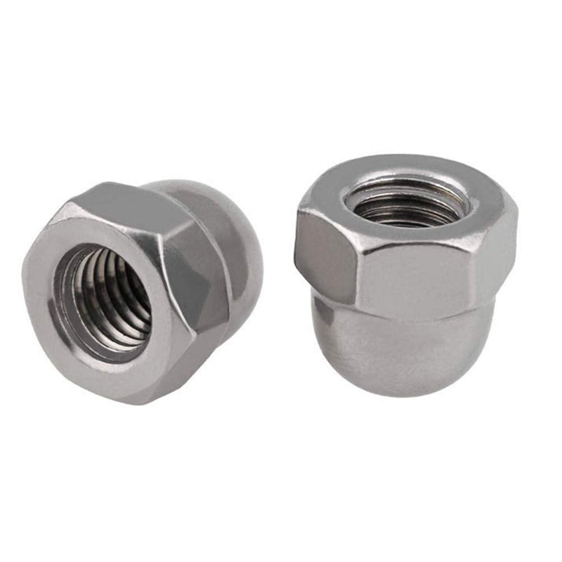  [AUSTRALIA] - FullerKreg 5/16"-18 Acorn Cap Nuts,18-8 Stainless Steel, Quantity 20 5/16"-18 20PCS