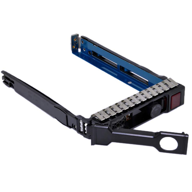  [AUSTRALIA] - Abuycs 2.5 SFF SAS SATA HDD SSD Hard Drive Carrier Tray Caddy for 2.5" HP Proliant Gen8 G8 Gen9 G9 651687-001 651699-001 DL560 DL388 DL385 DL380p DL360p DL180 DL160 ML310 ML110 ML350 SL250S SL230S