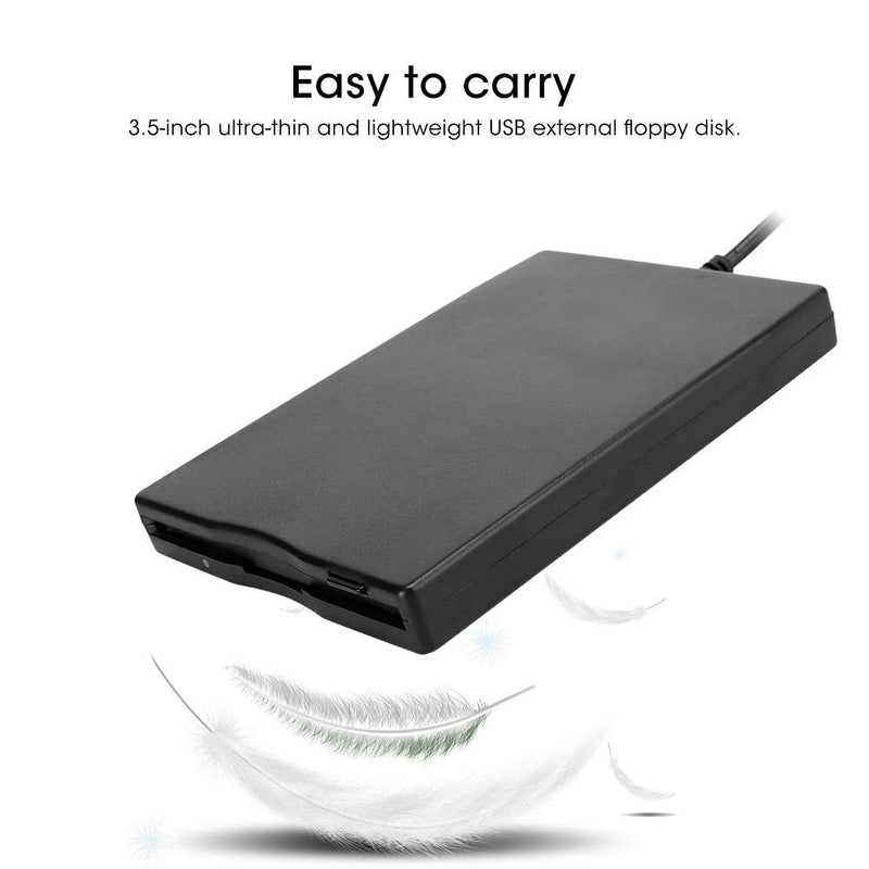  [AUSTRALIA] - Vbestlife1 3.5-Inch Card Reader,Portable Floppy Drive,Computer Accessory,External Removable,Ultra-Slim,for Wins 10/7 / Vista/Wins 8 / XP,Desktop and Laptop Computers-Black