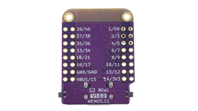  [AUSTRALIA] - HiLetgo 3pcs ESP32 S2 Mini WiFi Board Based ESP32-S2FN4R2 ESP32-S2 4MB Flash Type-C Connect