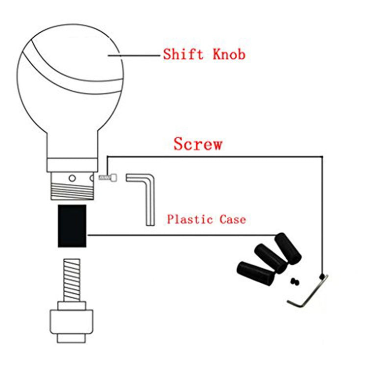  [AUSTRALIA] - Mavota Dog Manual Automatic Gear Shift Knobs Gold