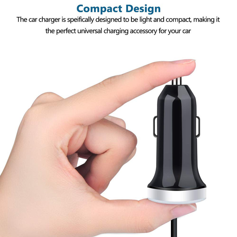  [AUSTRALIA] - USB C Car Charger, 3.4A Fast Charging Car Adapter+3ft Type C Cable for Samsung Galaxy S21 S20 S10 Note 20 10 A10E A20 A50 A51 A01 A71 A11, LG Stylo 6/5/4 G8 G7 V60 ThinQ Moto G8 G7 Google Pixel 4 3a