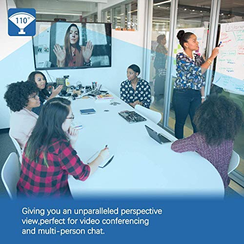  [AUSTRALIA] - 1080P Webcam with Microphone, High-Definition Desktop or Laptop Webcam, USB Camera with Built-in Microphone [Plug and Play], High-Definition for Video Calls, Recording, Meetings, Streaming, Games