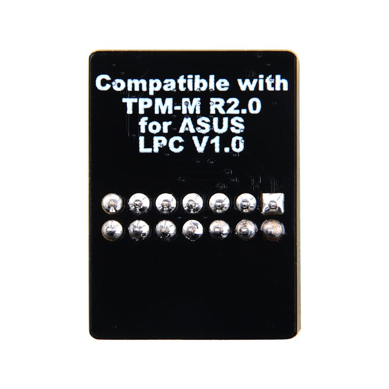  [AUSTRALIA] - NewHail TPM2.0 Module LPC 14Pin Module with Infineon SLB9665 for ASUS Motherboard Compatible with TPM-M R2.0