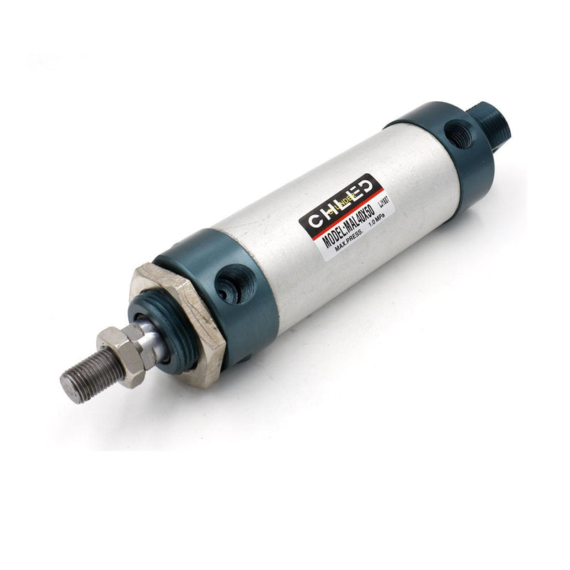  [AUSTRALIA] - Baomain Air Cylinder MAL 40x50 Bore 40mm Stroke 50mm Aluminum Alloy Single Rod Double Acting