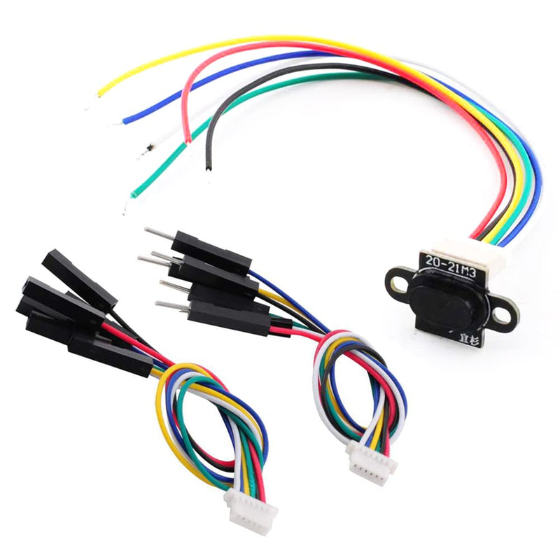  [AUSTRALIA] - DIYmall Benewake TF-LC02 Lidar Ranging Module 3-200cm DC 3-3.6V TTL ToF Sensor Module for Arduino Raspberry Pi STM32 with 2PCS 1.0mm 6P Cables(Male+Female Connector)