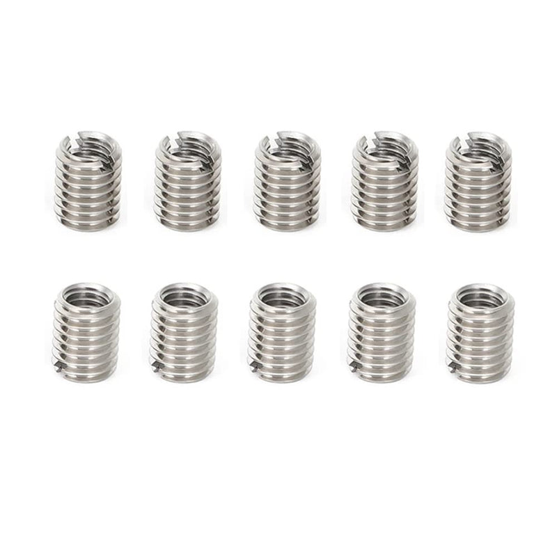  [AUSTRALIA] - 10PCS Thread ADAPTERS M8 8MM Male to M6 6MM Female Threaded Reducers Stainless Steel Fastener Accessory M8 to M6