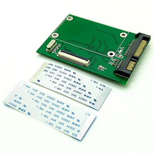 JIUWU ZIF CE to SATA ZIF CE 1.8 ssd to SATA ATA HDD MSATA SSD to 4.57cm 22 Pin Adapter Converter - LeoForward Australia