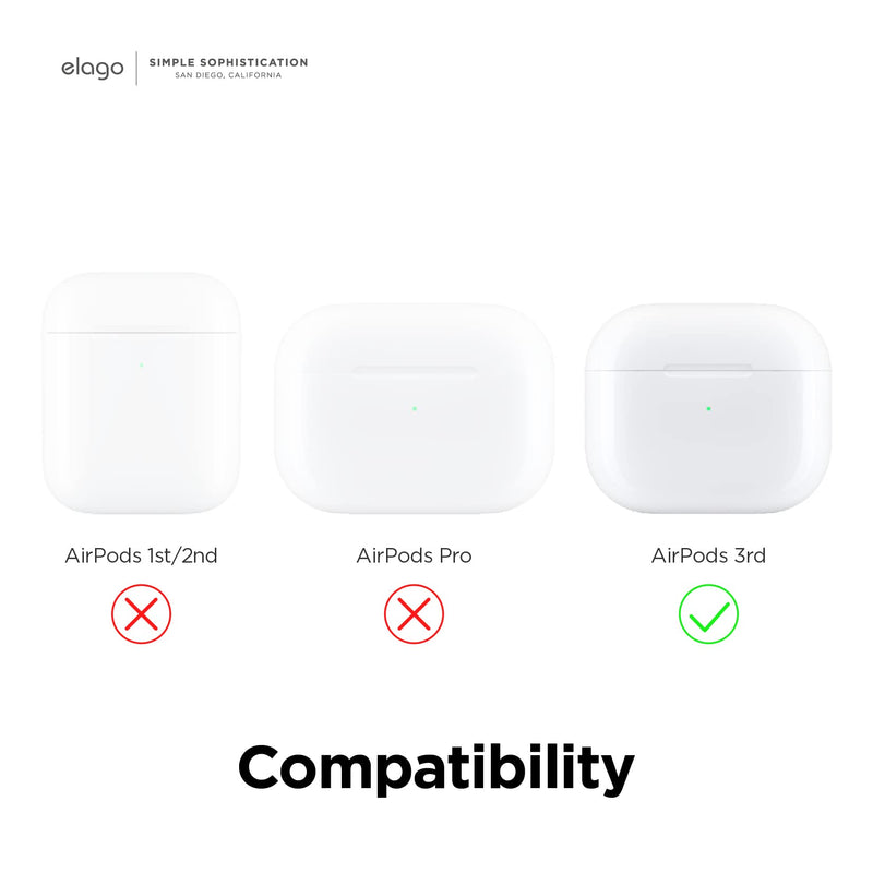  [AUSTRALIA] - elago Dust Guard Compatible with AirPods 3 Case, Dust-Proof Sticker Compatible with AirPods 3rd Generation Case 2021, Protection from Iron & Metal Shavings, Clean Your AirPods (1 Set, Gold)