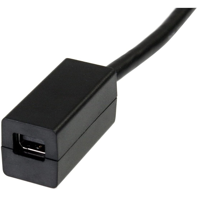  [AUSTRALIA] - StarTech.com 6in (15cm) DisplayPort to Mini DisplayPort Cable - 4K x 2K UHD Video - DisplayPort Male to Mini DisplayPort Female Adapter Cable - DP to mDP 1.2 Monitor Extension Cable (DP2MDPMF6IN)