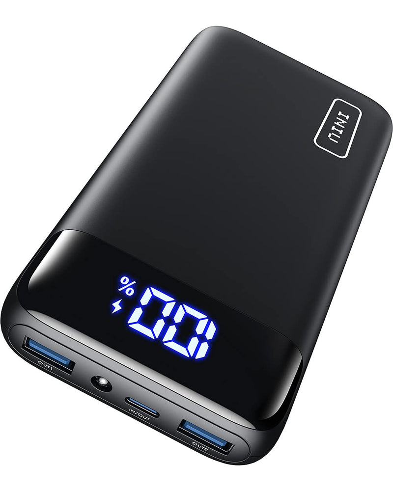  [AUSTRALIA] - INIU Portable Charger, 𝟐𝟐.𝟓𝑾 10000mAh Small USB C Power Bank Fast Charging PD3.0 QC4.0 & Portable Charger, 22.5W 20000mAh USB C in & Out Power Bank Fast Charging, PD 3.0+QC 4.0 LED Display Phone Charger + Charger 20000mAh